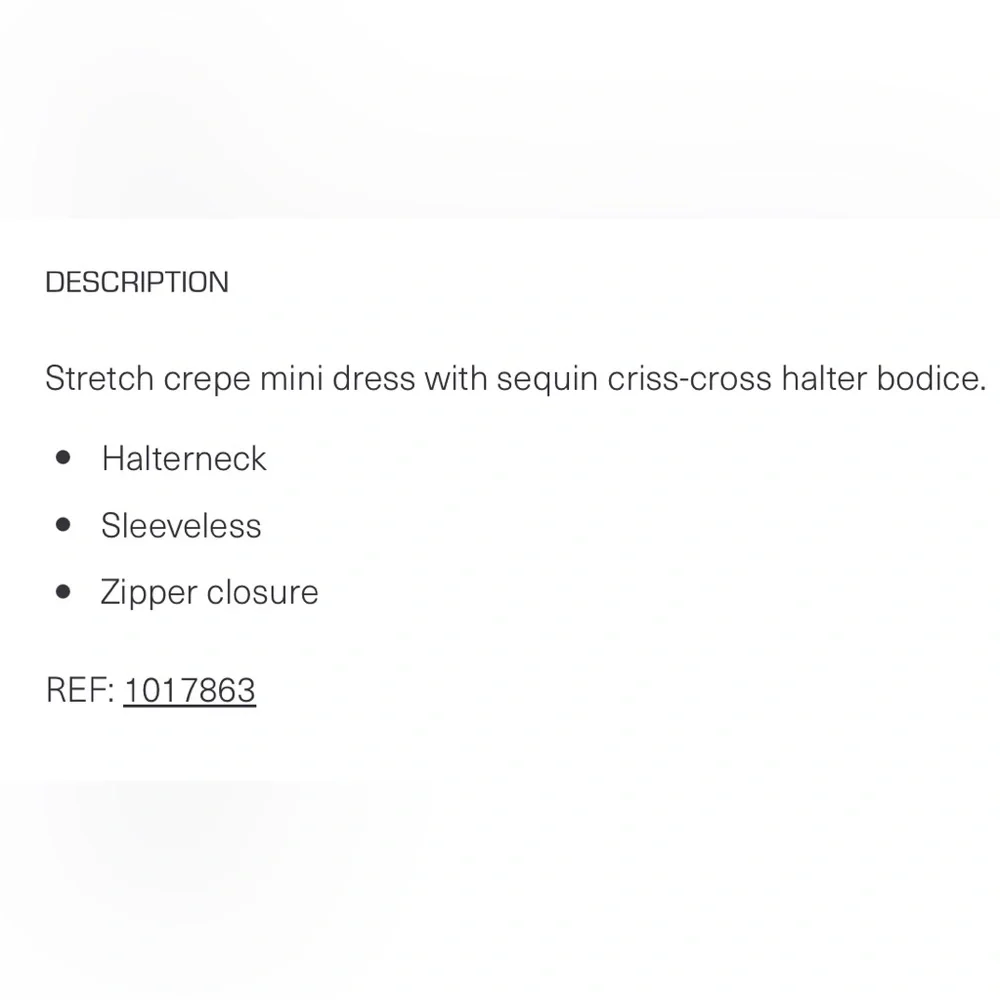 Halston Diletta Dress In Sequins / Crepe - Picture 10 of 13